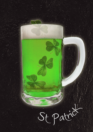Une pinte pour la Saint Patrick